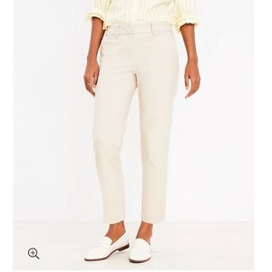 LOFT Petite Riviera Slim Pants in Doubleweave